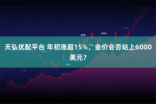 天弘优配平台 年初涨超15%，金价会否站上6000美元？